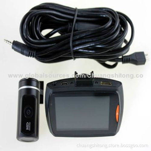 Dual Lens Car Camera GPS Logger DVR, 1,080P Full HD, Hot Sale New Model